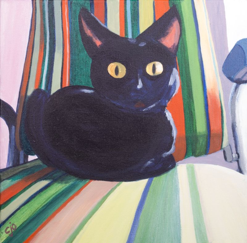 Kitty painting