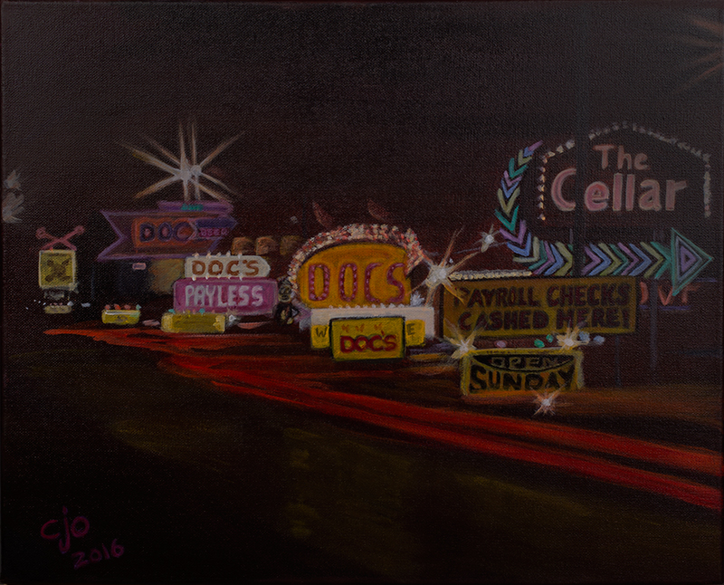 The Strip painting